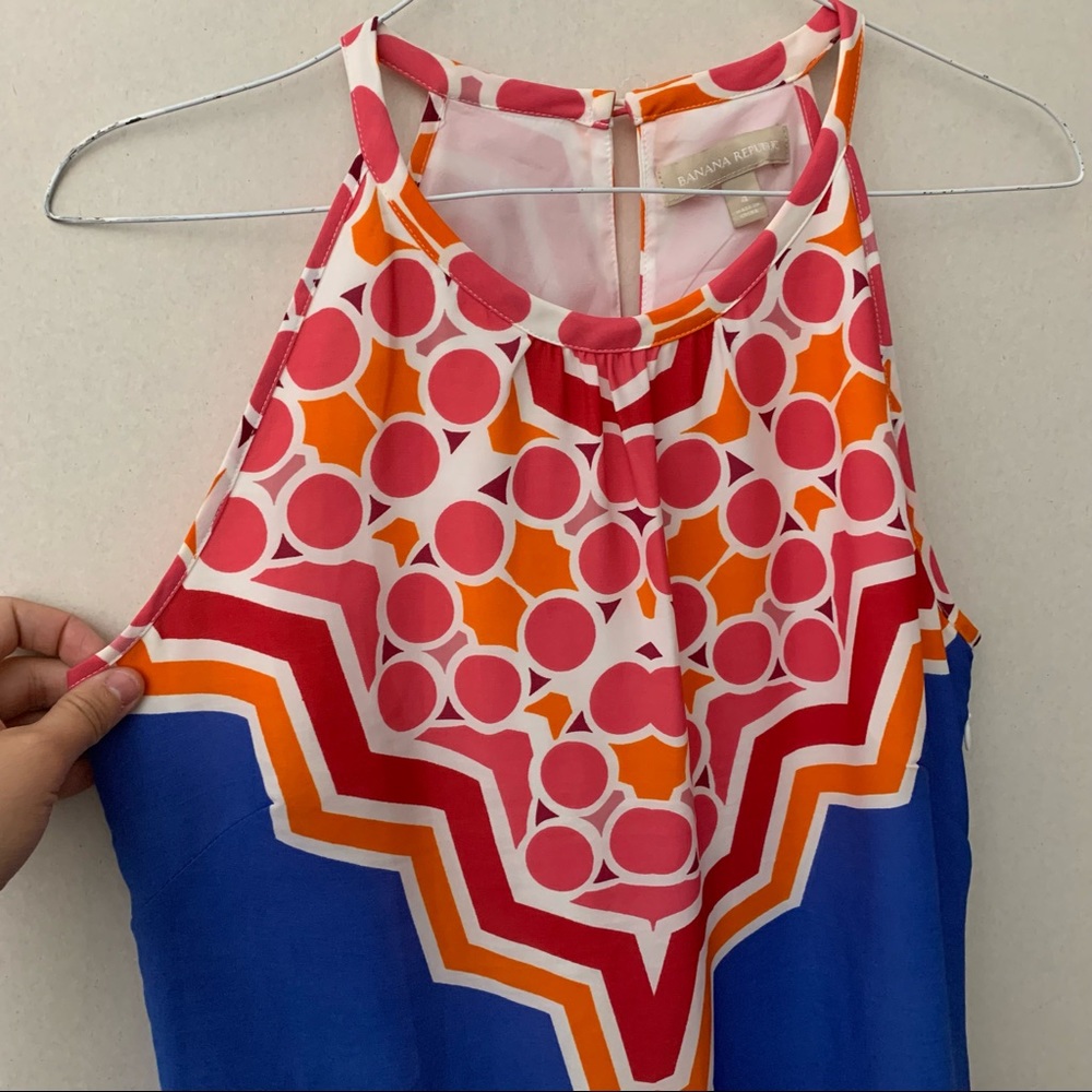 Banana Republic Geometric Print Vacation Dress - Picture 2 of 7